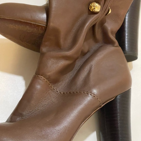 Tory Burch accent ring brown boots size 10.5 - Picture 11 of 15